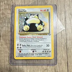 Wizards of the Coast Snorlax 11/64 Jungle Holo Rare 1999 English 90 HP - Image 1