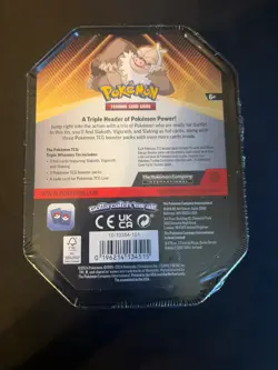 FACTORY SEALED-Pokemon TCG: Slaking Triple Whammy Collector's Tin-BRAND NEW - Image 2