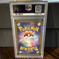 Pokemon Snorlax Character Rare Full Art Holo 077/071 S10a PSA 10 JPN 2022 - Image 2