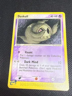 Duskull 62/100 Common Sandstorm Pokemon Moderately Played - Image 1