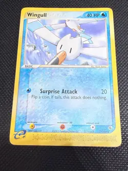 Wingull 77/109 Common Ruby & Sapphire Pokemon Lightly Played - Image 1