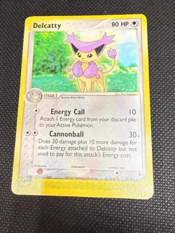 Delcatty 29/109 Uncommon Ruby & Sapphire Pokemon Heavily Played - Image 1