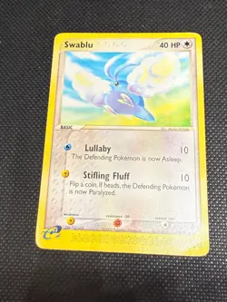 Swablu 75/97 Common Dragon Pokemon Moderately Played - Image 1