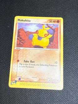 Makuhita 58/109 Common Ruby & Sapphire Pokemon Near Mint - Image 1