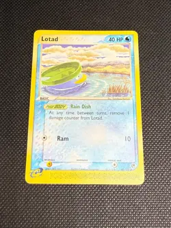 Lotad 66/100 Common Sandstorm Pokemon Moderately Played - Image 1