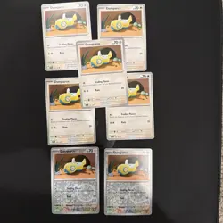 Pokemon TCG Journey Together Dunsparce Common and Reverse Holo Lot - Image 1