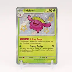 Skiploom - 097/091 Paldean Fates Baby Shiny Holo Rare Pokemon - NM/MINT - Image 1