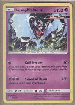 SM123 Dawn Wings Necrozma Pokemon Sun & Moon Black Star Promo - Image 1