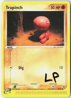Trapinch 78/97 Common Dragon Pokemon Lightly Played - Image 1