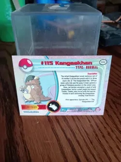 Kangaskhan #115 Topps Blue Label TV Animation Edition Non Holo Pokemon 1999 NM - Image 2
