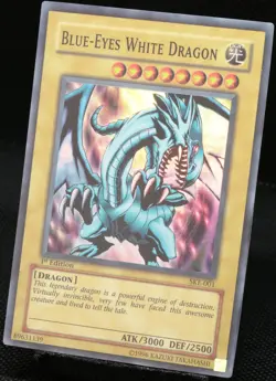 Yu-Gi-Oh! Blue-Eyes White Dragon SKE-001 1.Edition Super Rare [NM] | EN 2004 - Image 3
