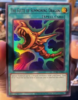Yugioh The Flute of Summoning Dragon Kaiba Ultra Rare Foil KC01-EN041 NM+ - Image 1