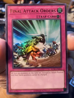 Yugioh Final Attack Orders KC01-EN060 NM+ - Image 1