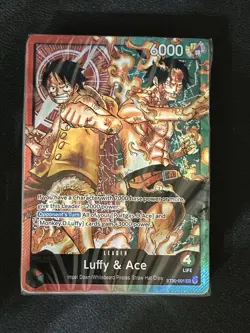 ONE PIECE ENGLISH TCG: (ST-30) Starter Deck EX: Luffy & Ace BRICK ONLY SEALED - Image 1