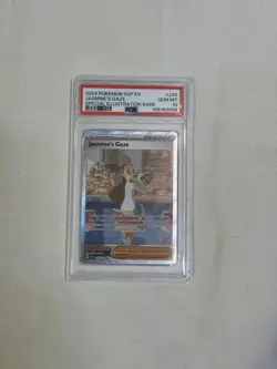 Pokemon TCG Jasmine's Gaze Full Art Holo Trainer Surging Sparks #245/191 PSA 10 - Image 1