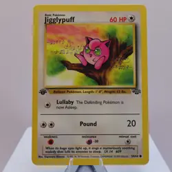 Pokemon TCG - Jigglypuff 54/64 Jungle Common 1st Edition WOTC 1999 - NM - Image 2