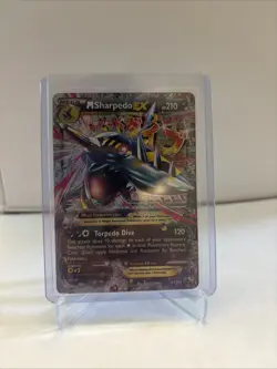 Pokemon 2017 M Sharpedo EX #XY200 Furious Fists - Image 1