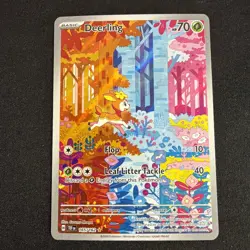 Deerling 165/162 & Sawsbuck 166/162 Temporal Forces Pokemon Pair - Image 3