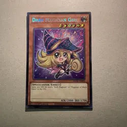 Yu-Gi-Oh! Dark Magician Girl Chibi BLGG-EN003 Secret Rare 1st Edition Near Mint - Image 1