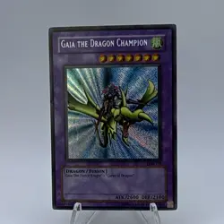 Yugioh Gaia the Dragon Champion LOB-125 Secret Rare (LP) - Image 1