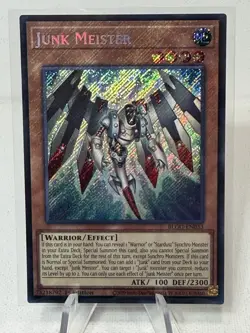 YuGiOh! Junk Meister (Secret Rare) BLGG-EN033 1st Edition NM Glorious Gallery - Image 1