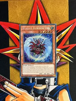 BLTR-EN001 Winged Kuriboh LV6 Secret Rare 1st Edition NM Yugioh - Image 1