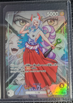ONE PIECE [OP-16] THE TIME OF BATTLE Yamato OP16-079 L Alt Art Japanese - Image 1