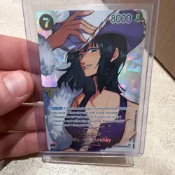 Bandai One Piece Ms. All Sunday OP04-064 SP Special Rare Alt Art Foil EN - Image 3