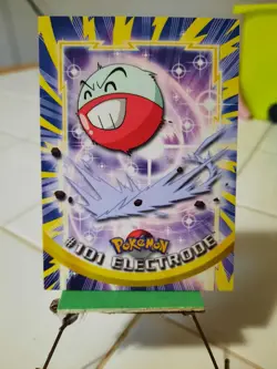 2000 Topps Pokemon ELECTRODE 101 Tv Animation Edition Blue Label Vintage NM - Image 1