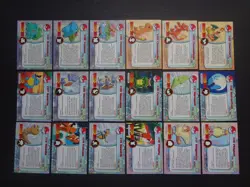 1999 Topps Pokemon TV Animation Series 1 Complete Set 90 Card Blue Logo Lot LP+ - Image 3