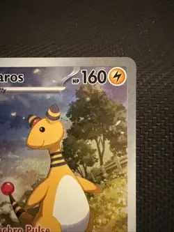 Ampharos 090/086 Illustration Holo Chaos Rising Pokemon Card - Image 3