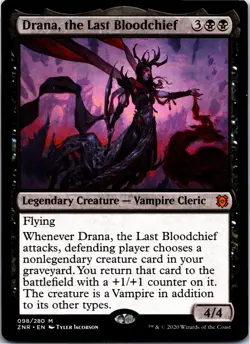Drana, the Last Bloodchief (98) - Normal - Zendikar Rising (ZNR) - NM - Image 1