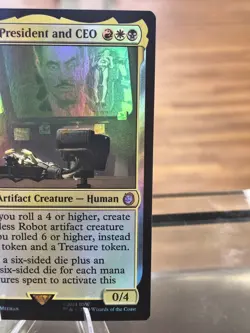 MTG Mr. House, President and CEO *FOIL* Universes Beyond: Fallout 0007 Free Ship - Image 4