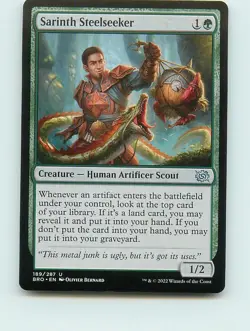 Sarinth Steelseeker - U189 - MTG - The Brothers' War (BRO) - Image 1