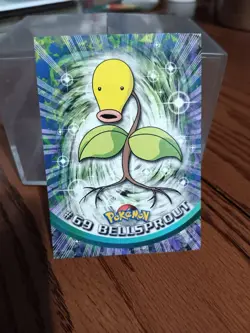 Bellsprout 69 Topps TV Animation Edition Pokemon Black Label Vinrage NM TCG - Image 1