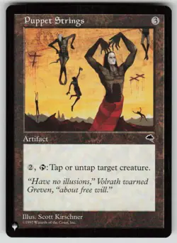 Puppet Strings Uncommon The List Reprints MTG Near Mint 2020 - Image 1