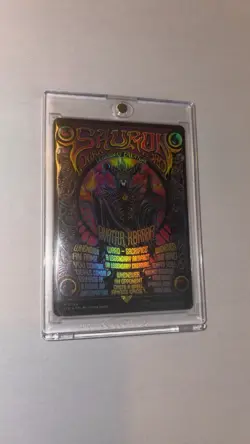 Sauron, the Dark Lord Poster Foil #744 MTG Lord of the Rings Special Edition NM - Image 1