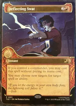 Deflecting Swat (Showcase) - MTG - Avatar Eternal-Legal Promo - Near Mint - Eng - Image 1