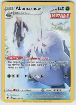 Abomasnow TG01/TG30 Holo Astral Radiance Trainer Gallery Pokemon Holo NM - Image 1