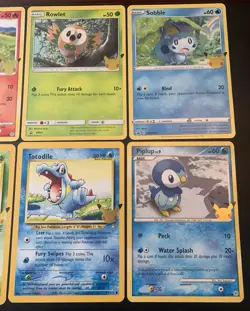 Pokemon TCG 25th Anniversary Jumbo Cards - Starters - Celebrations - Image 4