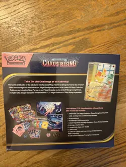 POKEMON MEGA EVOLUTION CHAOS RISING ELITE TRAINER BOX BRAND NEW SEALED - Image 2