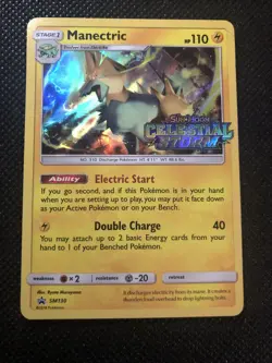 Manectric - SM130 - Pre-Release Promo POKEMON SUN & MOON PROMOS NM-LP - Image 1