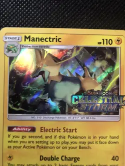 Manectric - SM130 - Pre-Release Promo POKEMON SUN & MOON PROMOS NM-LP - Image 4
