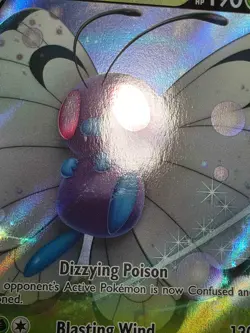 HP Pokemon Butterfree V SWSH03: Darkness Ablaze 001/189 Ultra Rare - Image 5