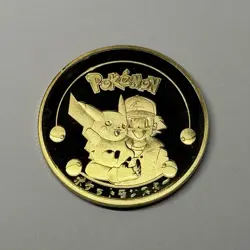 NEW Pokemon Greninja Premium High Quality Rare collectible Metal Gold Coin M/NM - Image 2