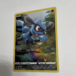 The Pokemon Company Pokemon TCG Riolu Ultra Rare Holo GG26/GG70 Crown Zenith - Image 4