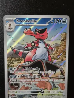 Krookodile 137/086 Holo Illustration Rare Black Bolt Pokemon Near Mint - Image 4