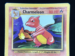1999 TCG Pokemon #24/102 Charmeleon Non Holo Unlimited Base Set - Image 3