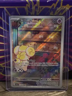 Pokemon Fidough 213/198 SV01 Illustration Rare Full Art Holo Eng 2023 - Image 1