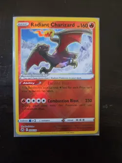 Radiant Charzard 020/159 2023 Pokemon TCG Reverse Holo - Image 1